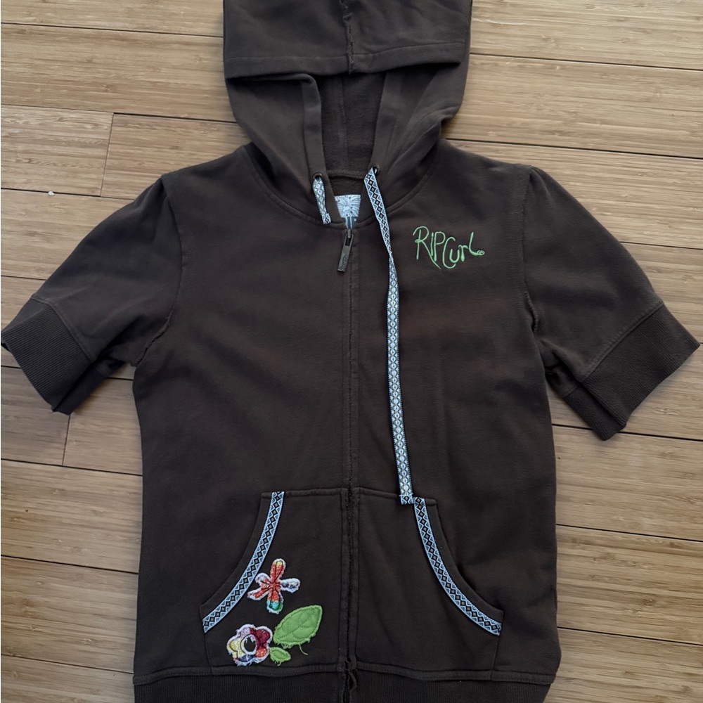 Rip Curl Kids Brown Hoodie